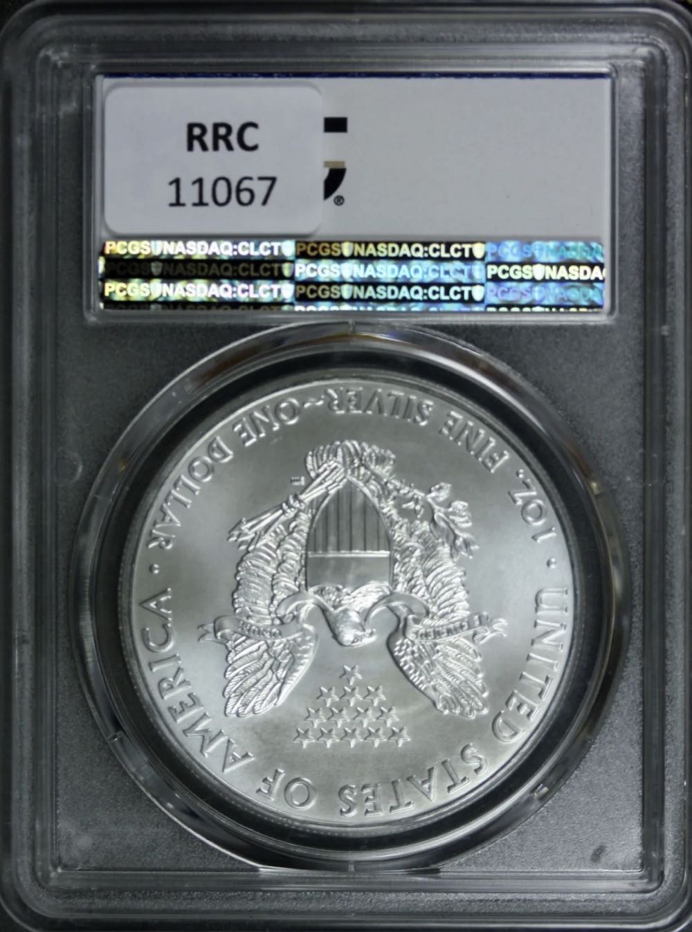 American Silver Eagle - 2011-W - #155  coin collectible - Main Image 2