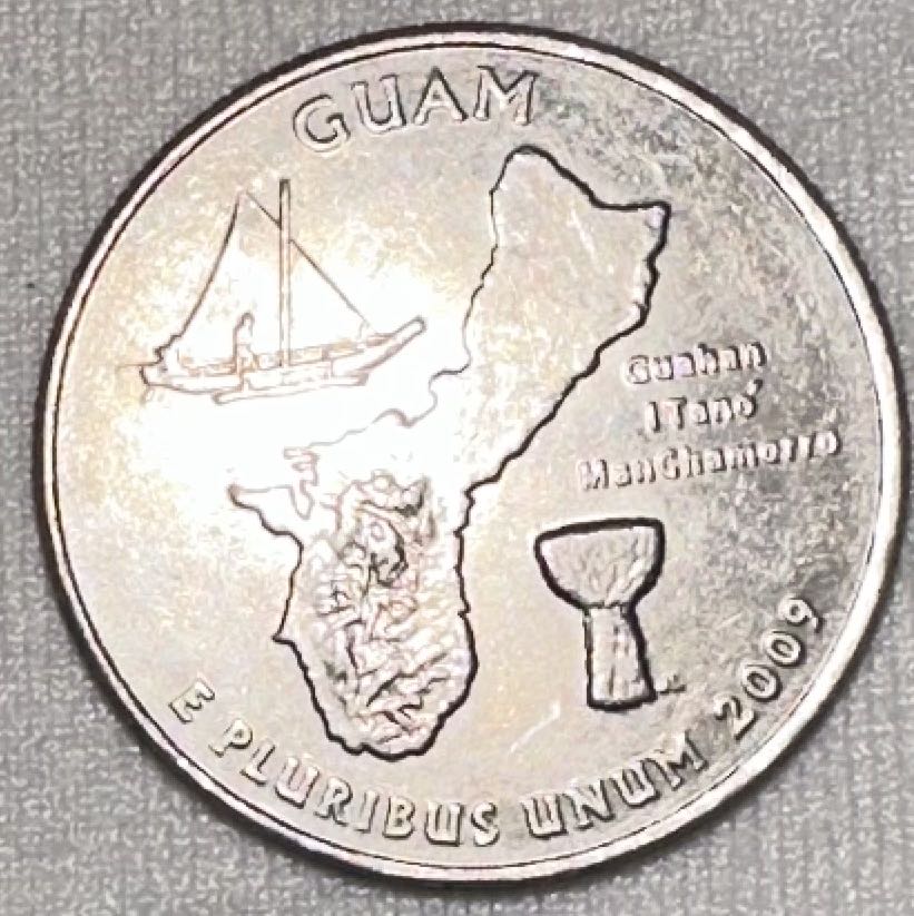 Quarter State- Guam  coin collectible - Main Image 2
