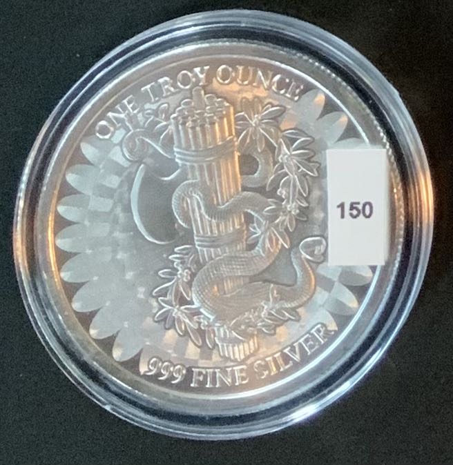 LIBERTY AND UNITY Round - #150  coin collectible - Main Image 3