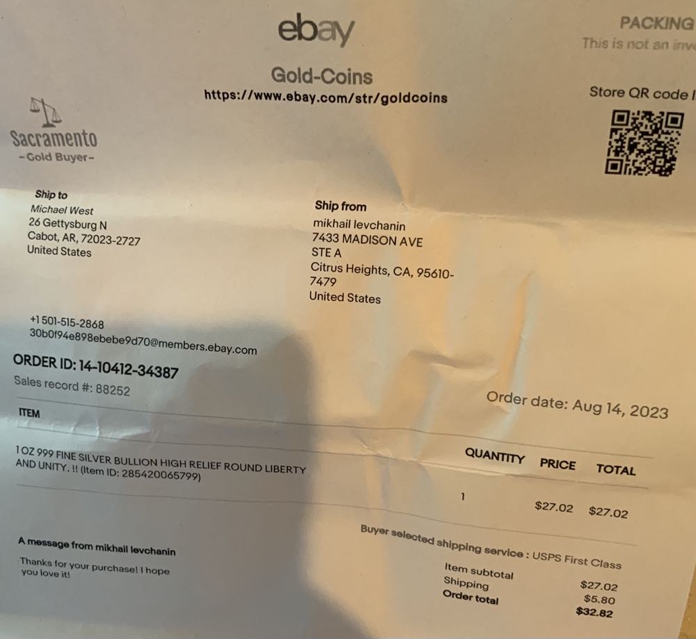 LIBERTY AND UNITY Round - #150  coin collectible - Main Image 4