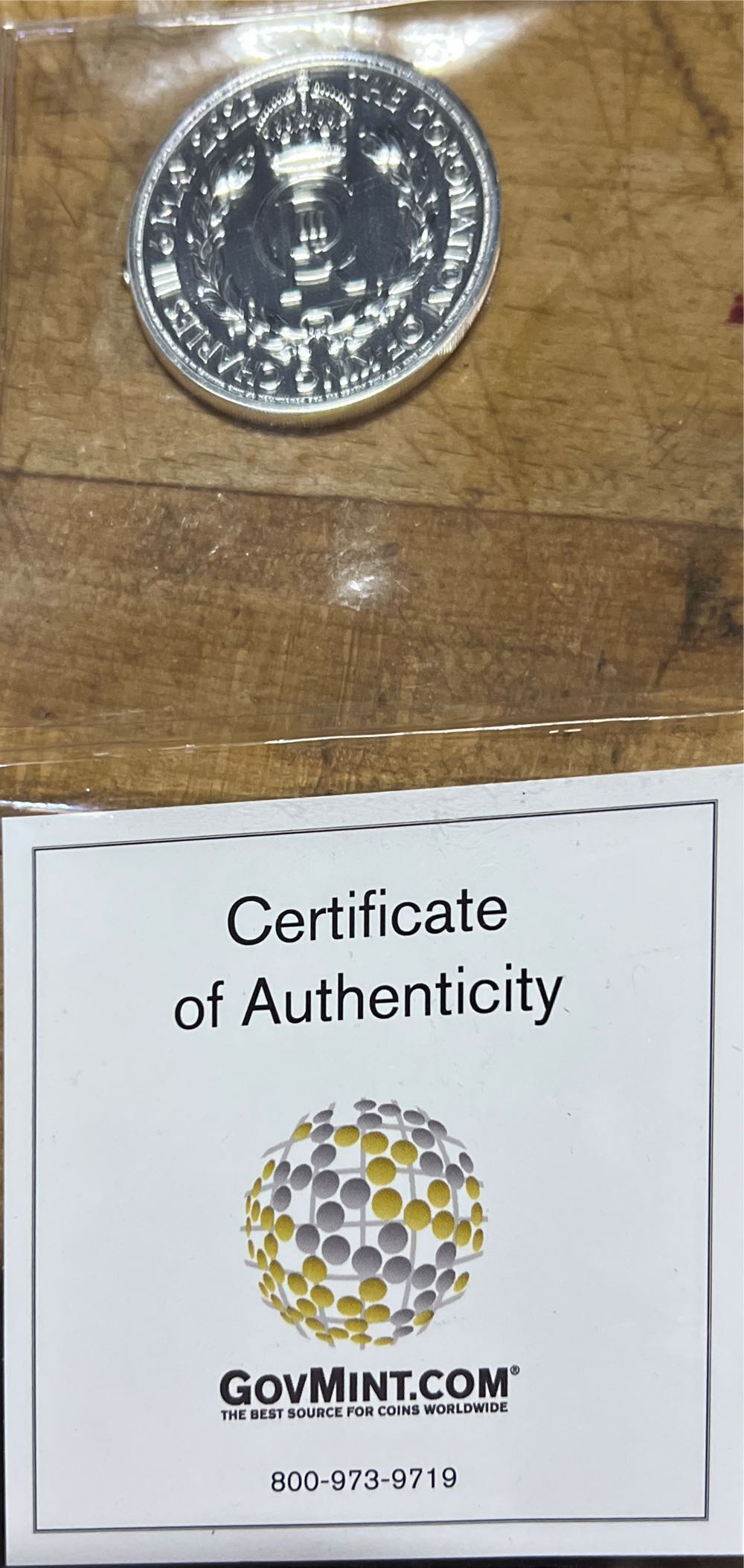 Britannia - 2023 King Charles III Coronation 1 Oz Silver Bullion  coin collectible - Main Image 2