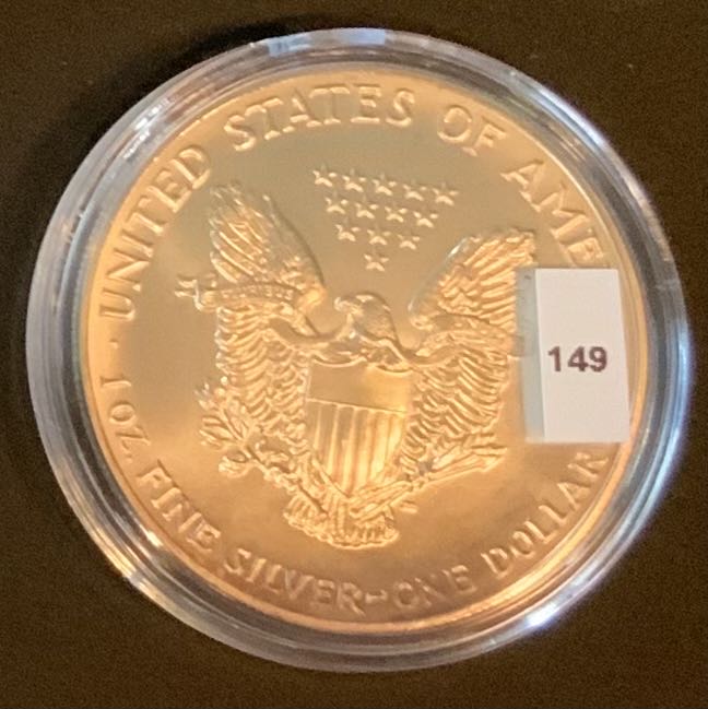American Silver Eagle 1989 - #149  coin collectible - Main Image 3