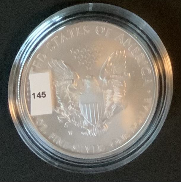 American Silver Eagle 1990 - #146 coin collectible - Main Image 3