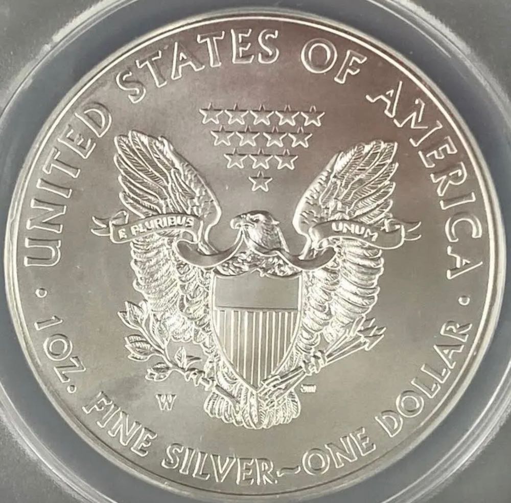 American Silver Eagle 2012 - #154  coin collectible - Main Image 2