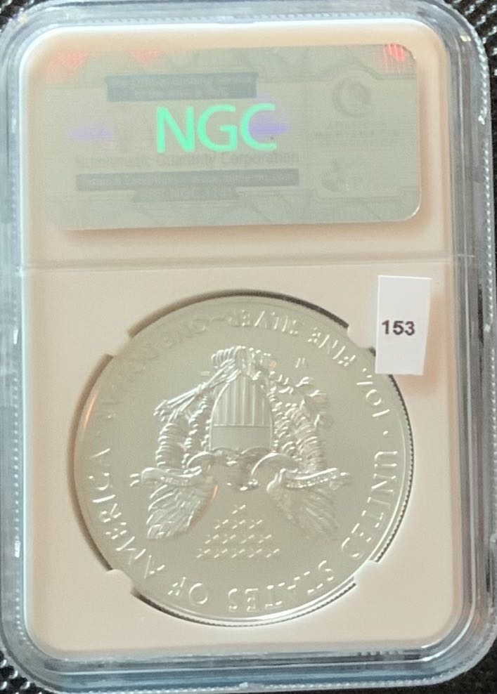 American Silver Eagle 2012 - #154  coin collectible - Main Image 4