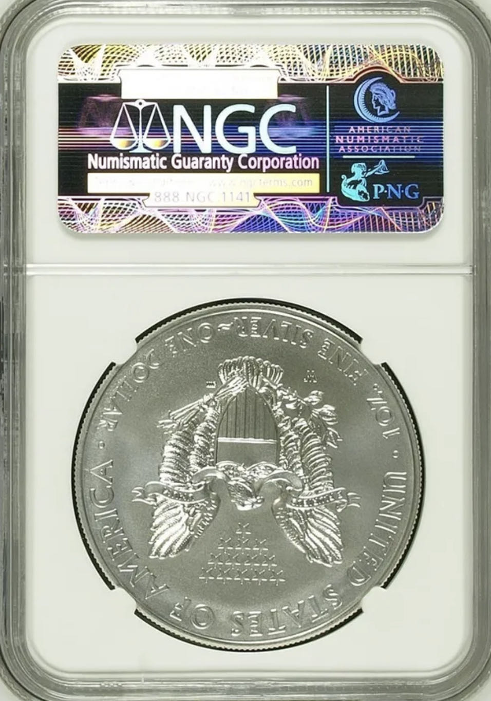 American Silver Eagle - 2014 - #153  coin collectible - Main Image 2