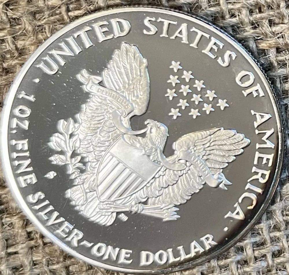 American Silver Eagle 1991S - #157  coin collectible - Main Image 2