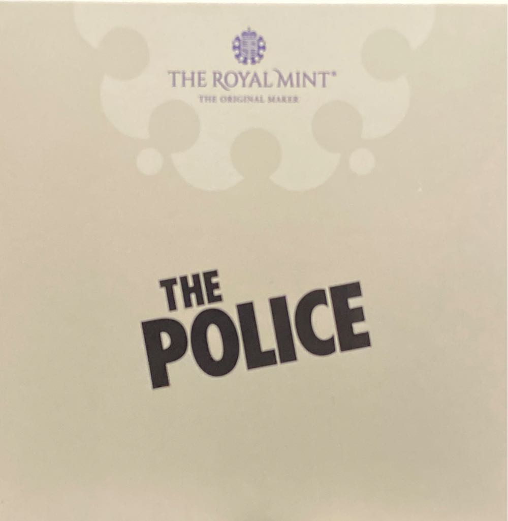 The Police Colour Coin  coin collectible [Barcode 5026177600060] - Main Image 3