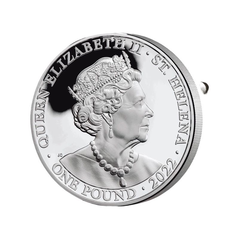 Constancy Gold Silhouette (The Queen’s Virtues) - The East India Company  coin collectible - Main Image 2