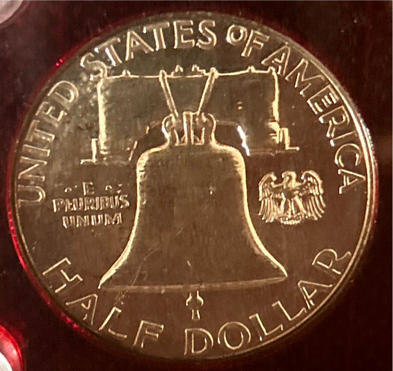 Half Dollar Franklin PR P  coin collectible - Main Image 2