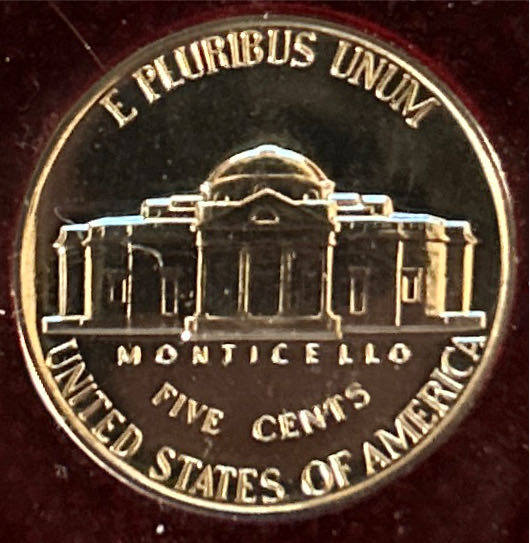 Nickel Jefferson War  coin collectible - Main Image 2