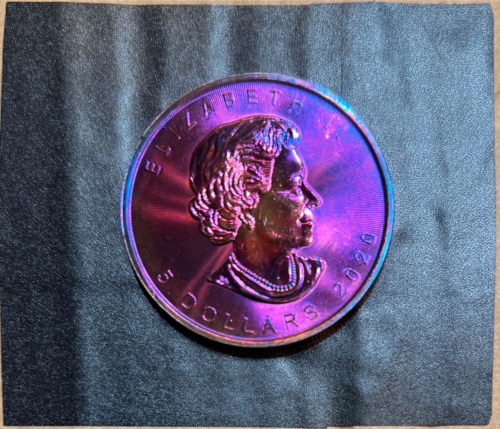 Canada Maple Leaf - 2020 1 Oz Toned  coin collectible - Main Image 2