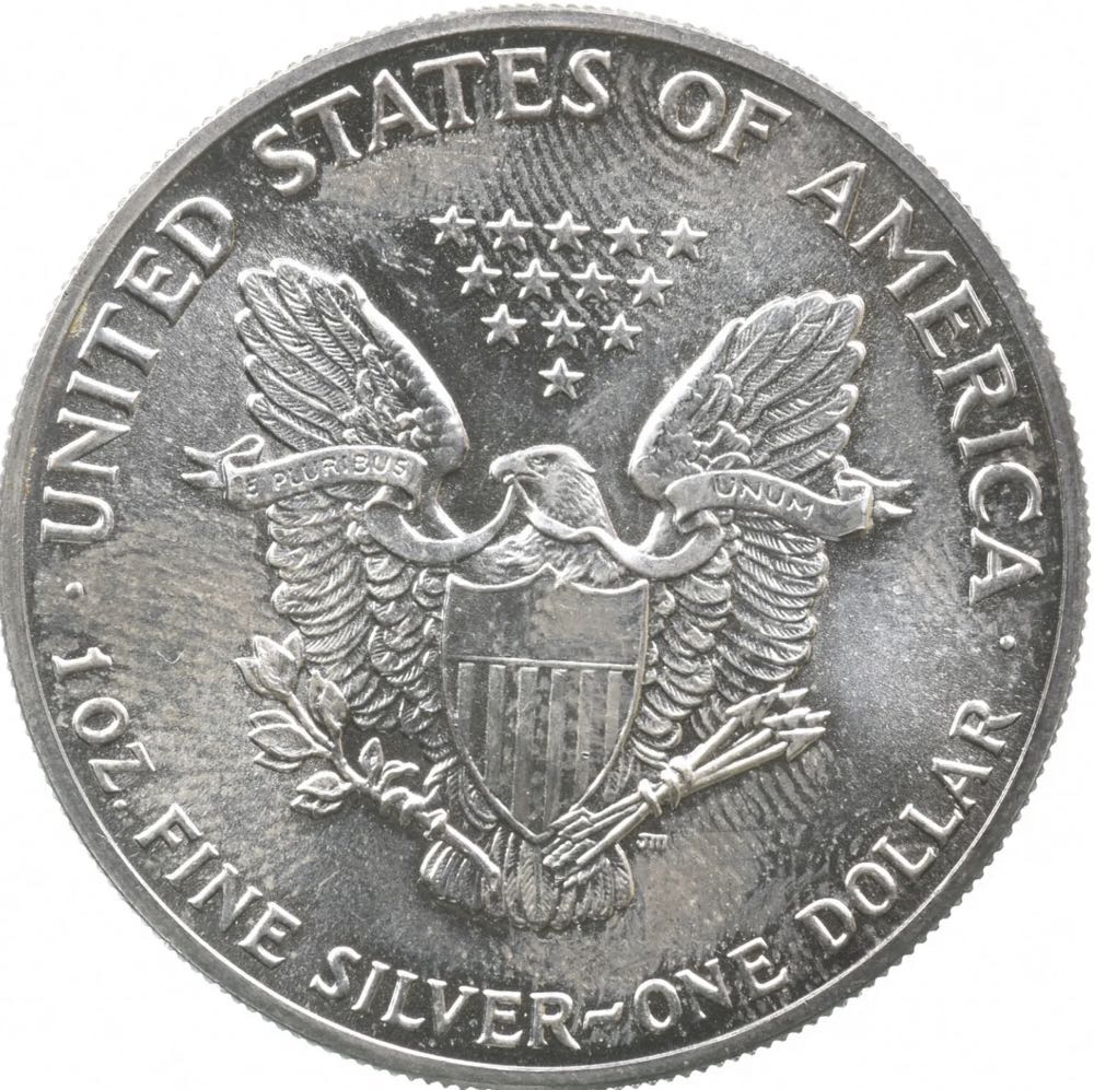 American Silver Eagle, 1989, - #181  coin collectible - Main Image 2
