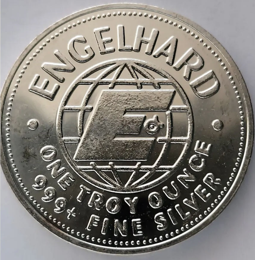 Englehard Silver Round 1982 - #180  coin collectible - Main Image 2