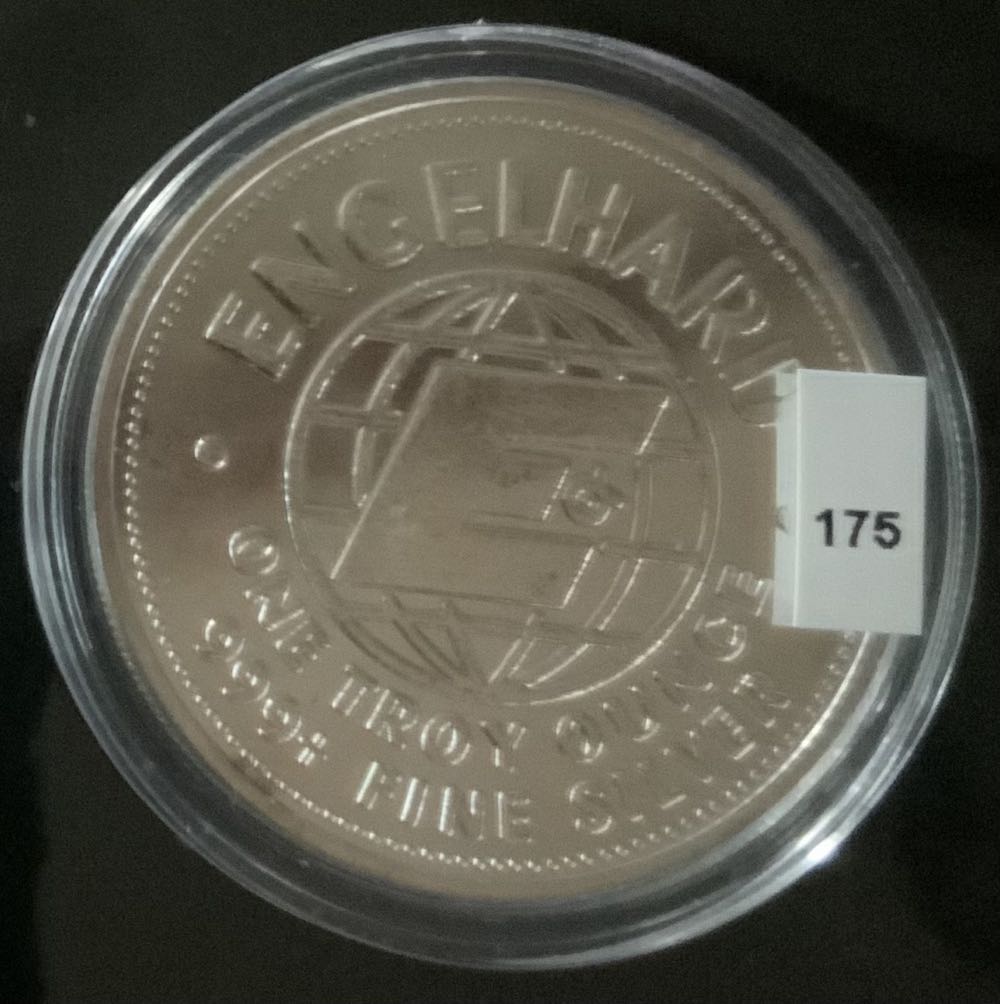 Englehard Silver Round 1982 - #180  coin collectible - Main Image 3