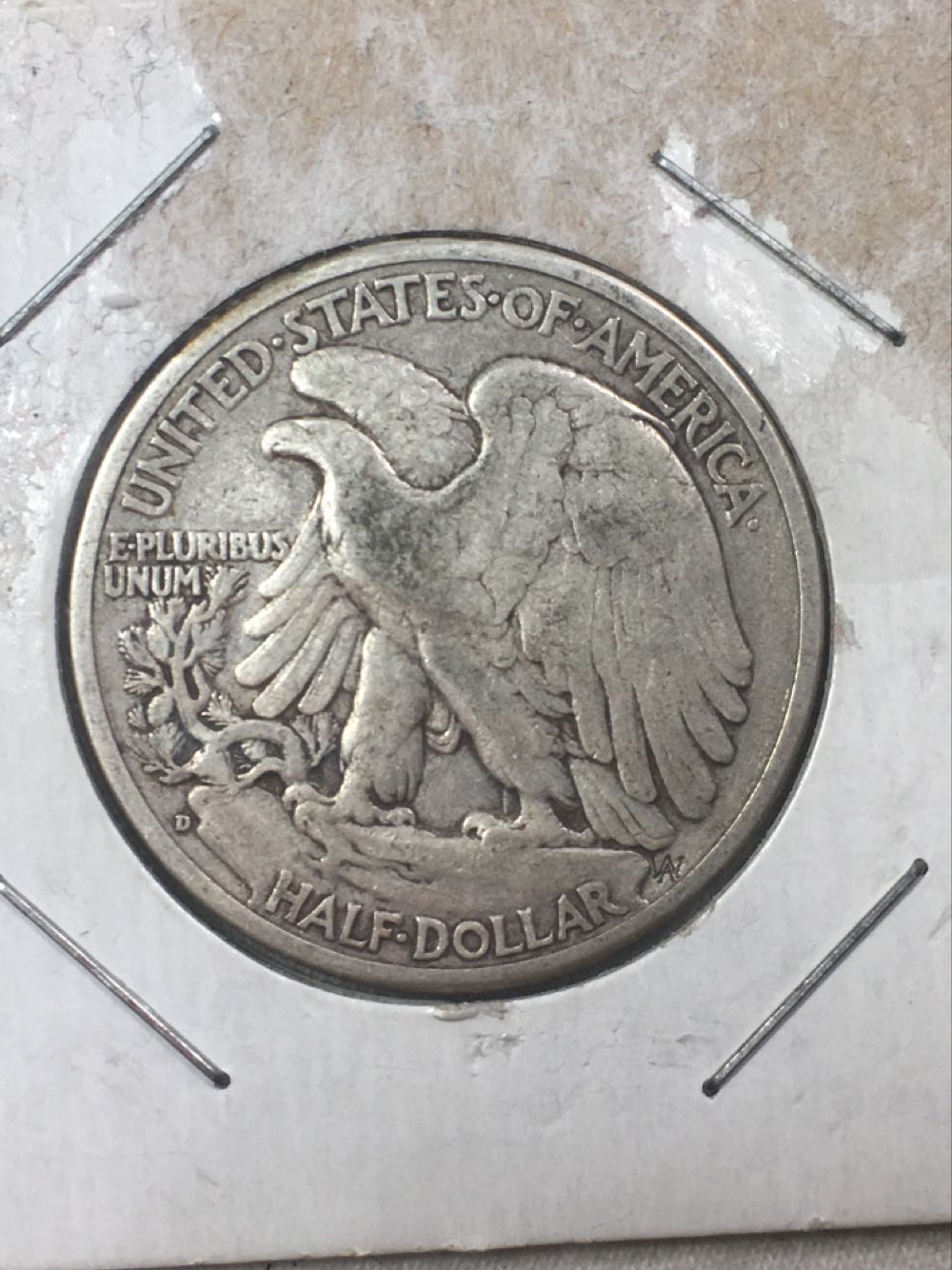 Walking Liberty Half Dollar 1943.D  coin collectible - Main Image 2