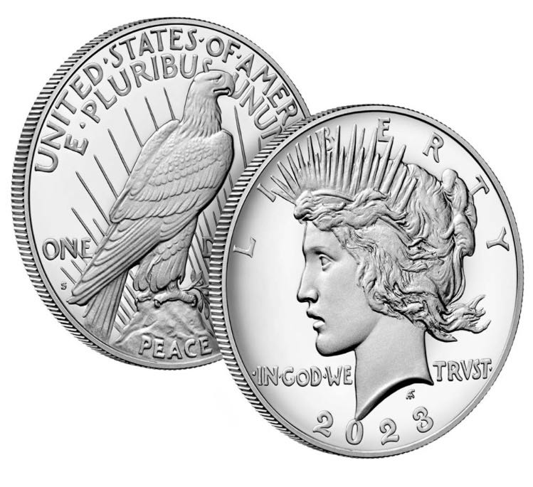 Peace Silver Dollar Proof S  coin collectible - Main Image 3