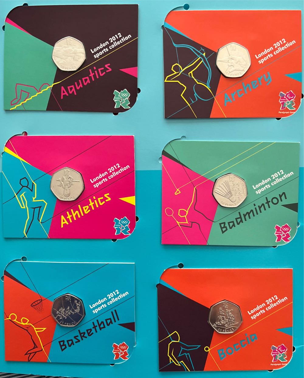 Olympics London 2012 Album  coin collectible [Barcode 5026177245360] - Main Image 2