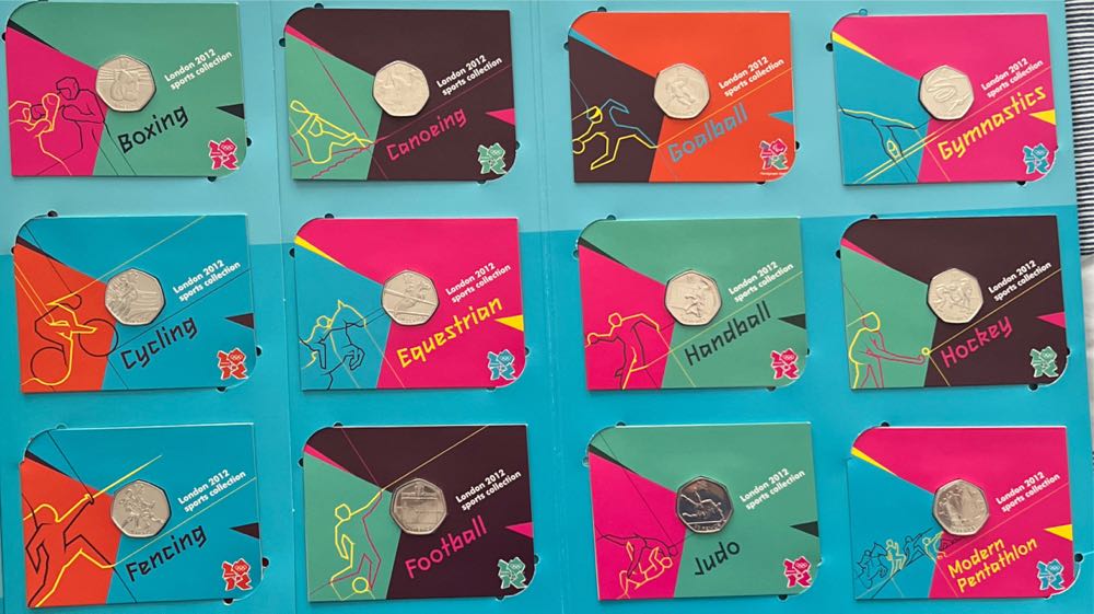Olympics London 2012 Album  coin collectible [Barcode 5026177245360] - Main Image 3