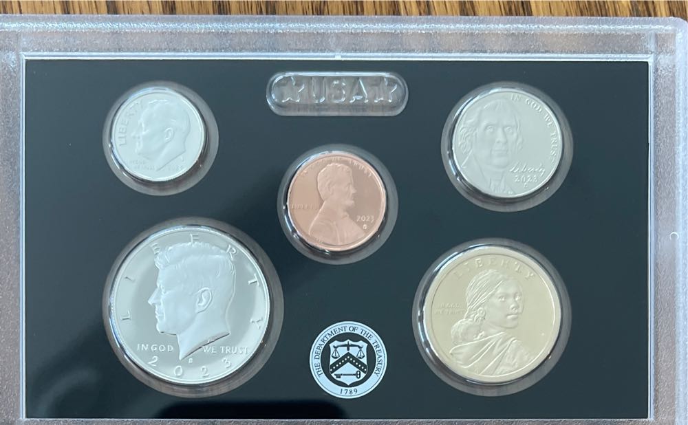 2023 U.S. Mint Silver Proof Set   coin collectible [Barcode 704786450515] - Main Image 2