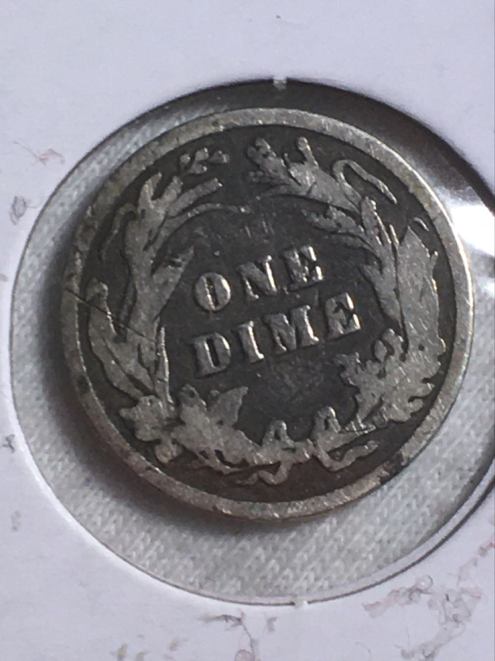 Barber Dime 1905  coin collectible - Main Image 2