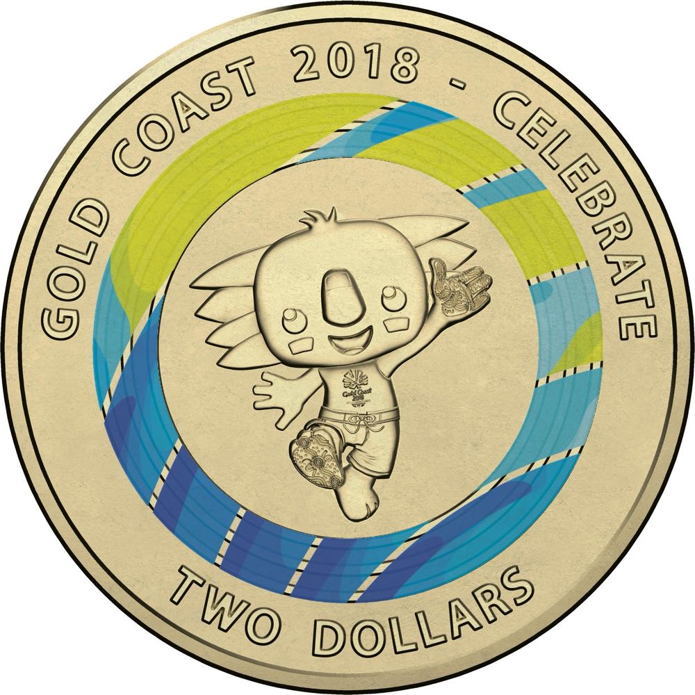 Gold Coast Commonwealth Games Set  coin collectible [Barcode 9314688100015] - Main Image 3