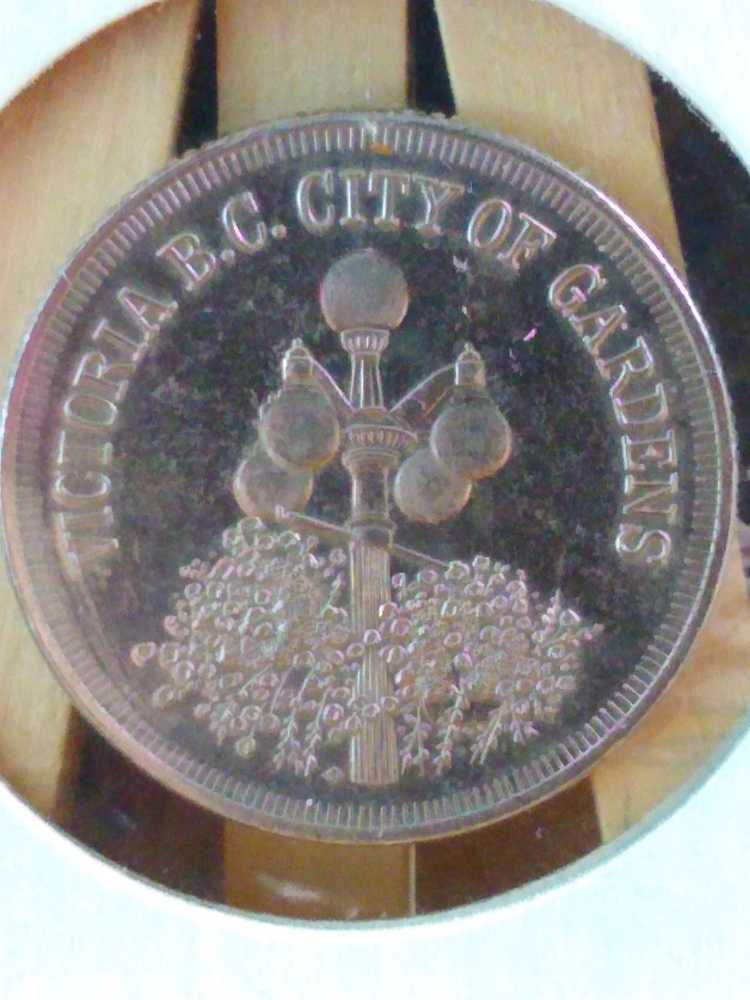 Medal Victoria B.C. Canada 1977  coin collectible - Main Image 2