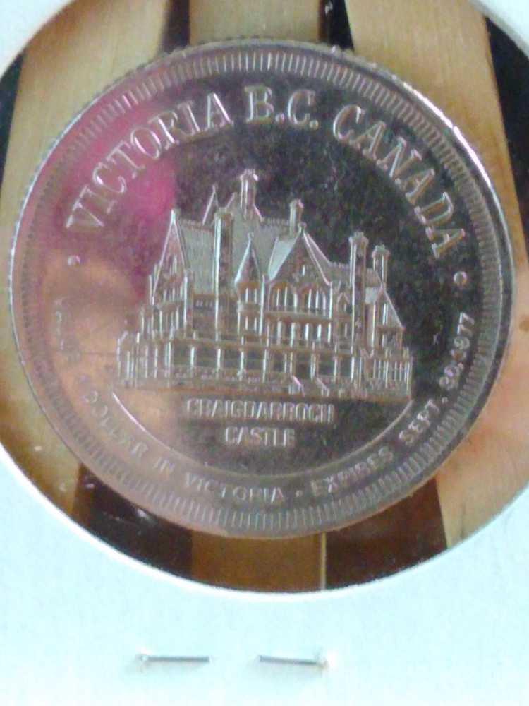 Medal Victoria B.C. Canada 1977  coin collectible - Main Image 3