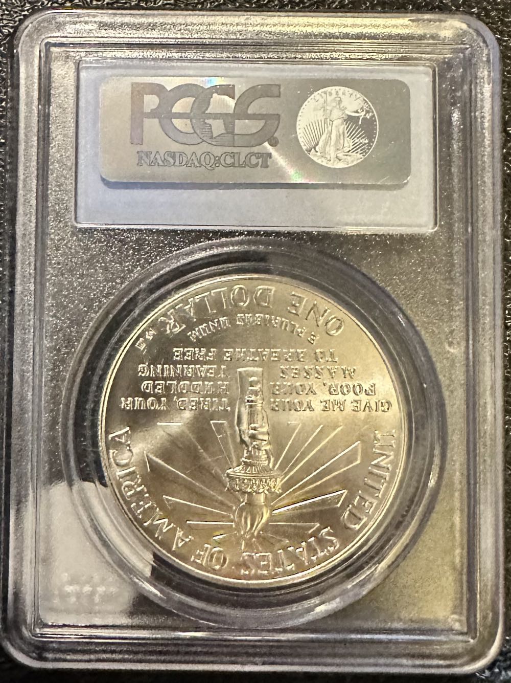 1986-P PCGS MS69 Statue of Liberty Commemorative  coin collectible - Main Image 2