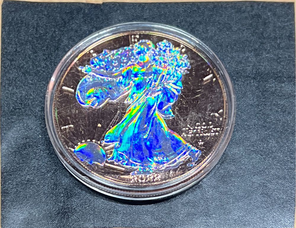 American Eagle - 2022 W Holographic  coin collectible - Main Image 1
