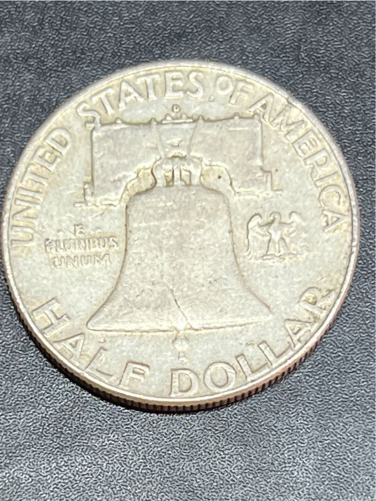 Franklin Half Dollar - 1961  coin collectible - Main Image 2