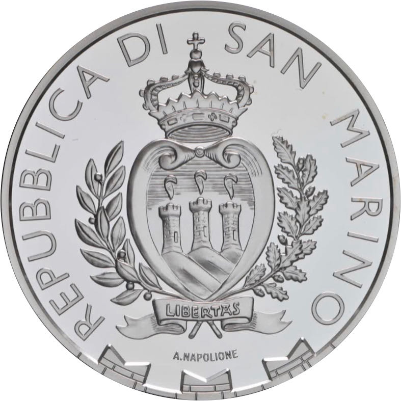 San Marino-Rimini Electric Railway - 15th Anniv. UNESCO  coin collectible - Main Image 2