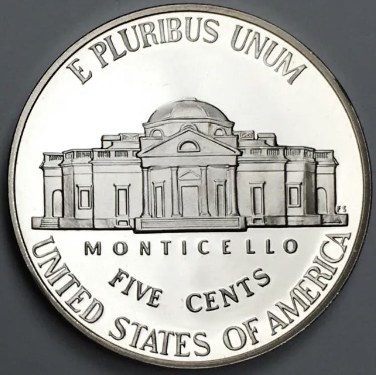 Jefferson Nickel S Proof  coin collectible - Main Image 2