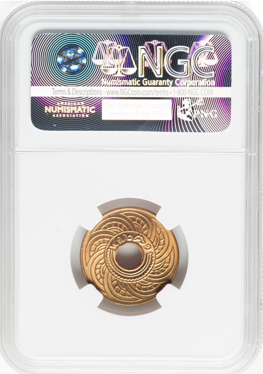 Thailand Rama VI Satang  coin collectible - Main Image 2