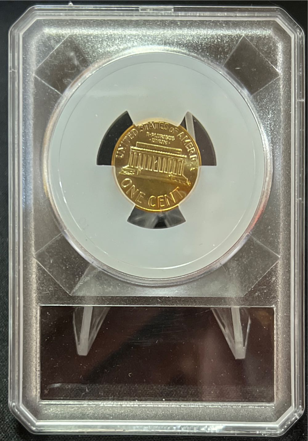 Lincoln Memorial - 1971 Toned  coin collectible - Main Image 2