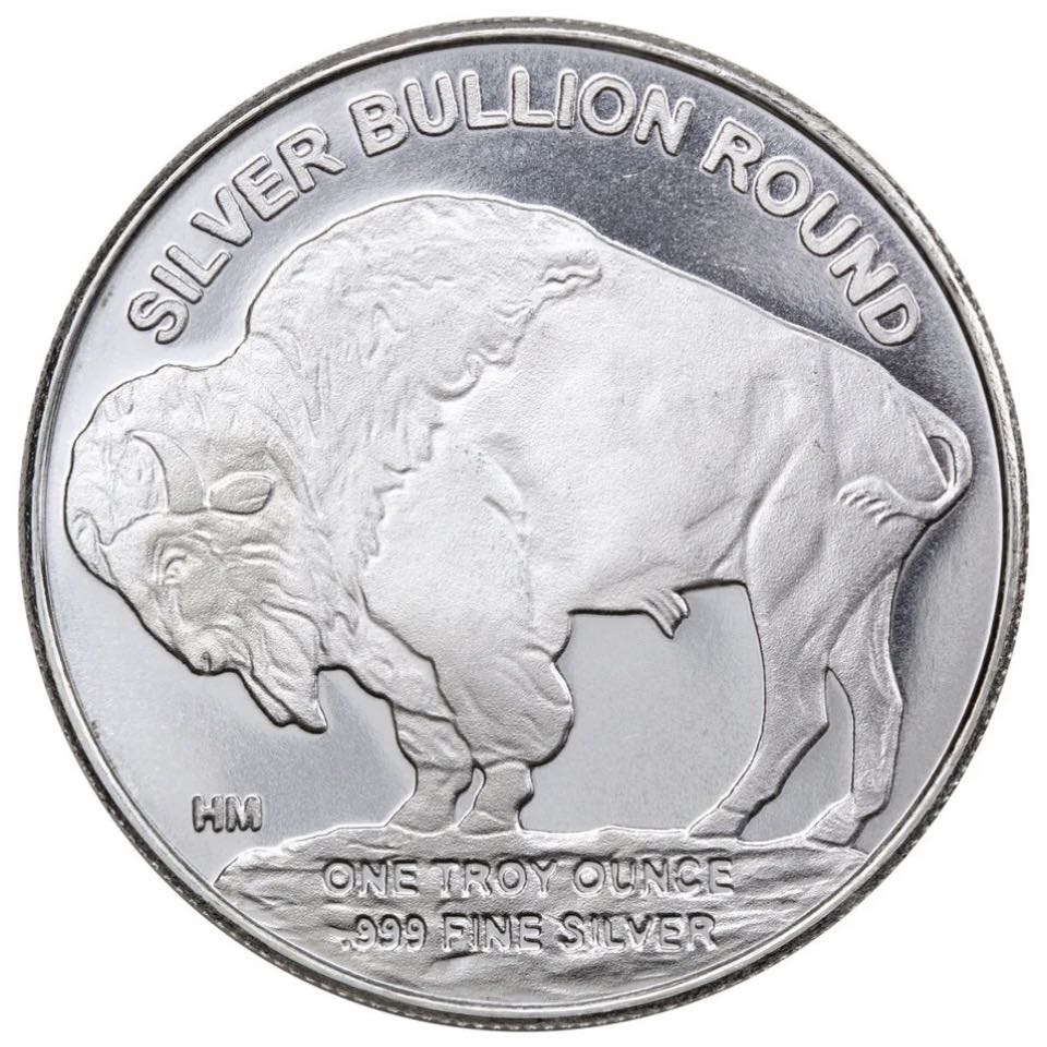 Buffalo Silver Round  coin collectible - Main Image 2