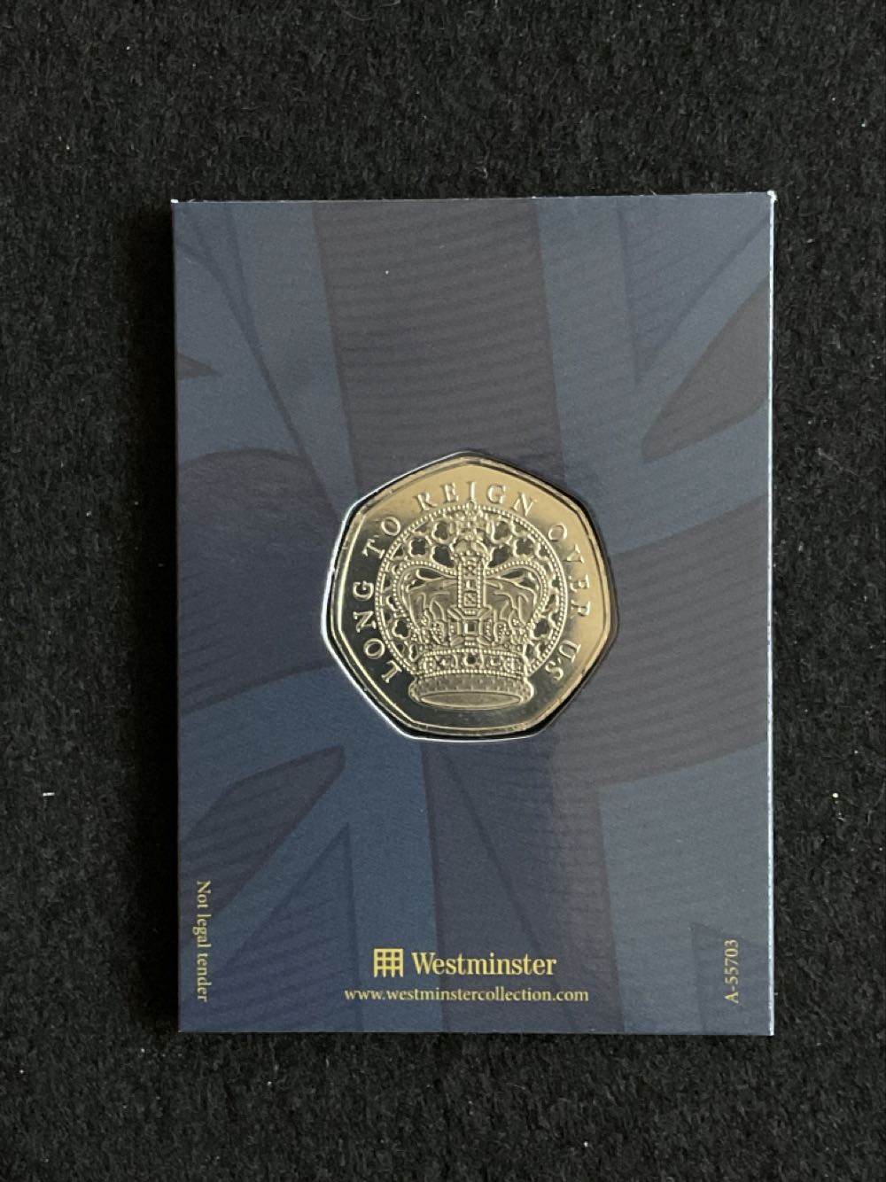 The First Royal Train Journey Medal  coin collectible - Main Image 2