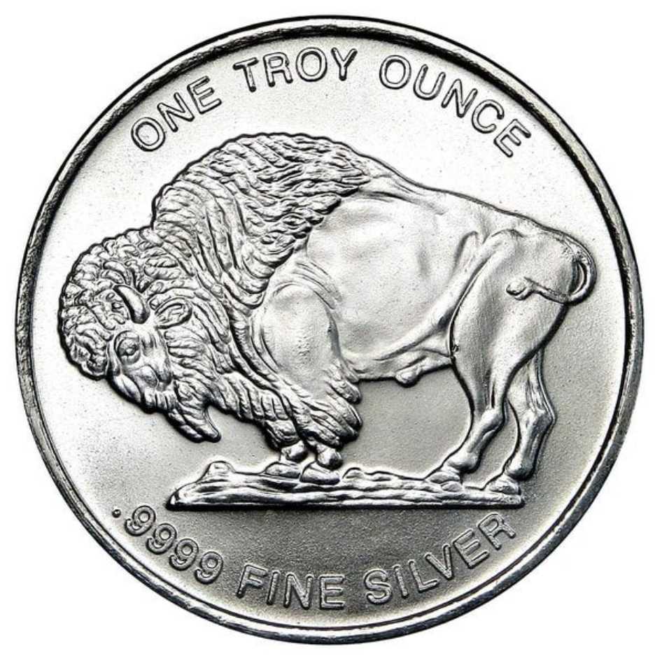 Buffalo Silver Round  coin collectible - Main Image 2