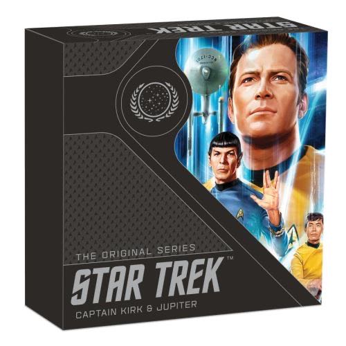 Star Trek: The Original Series - Captain Kirk & Jupiter  coin collectible - Main Image 2