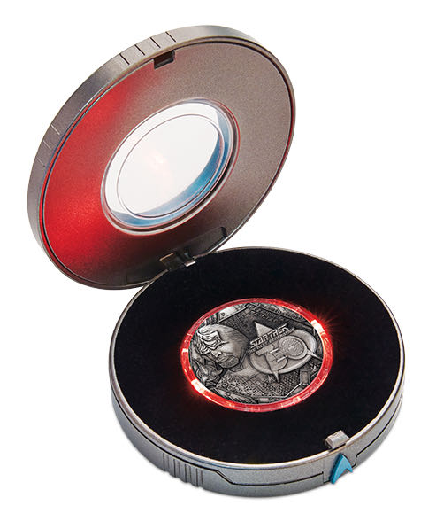 Star Trek: The Next Generation - Lt Commander Worf  coin collectible - Main Image 2