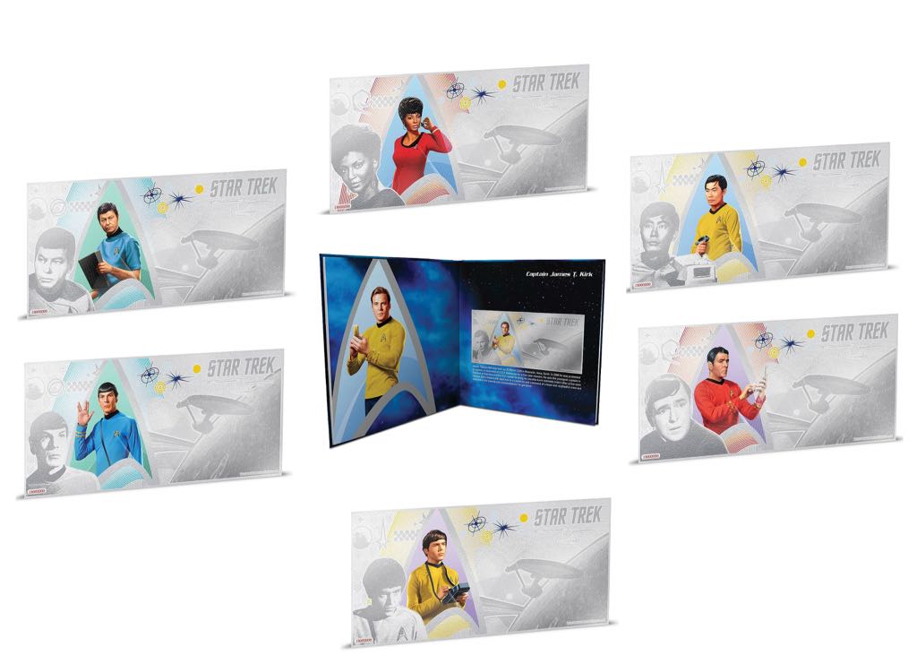 Star Trek: The Original Series - Lt. Commander Montgomery ”Scotty” Scott 5g Silver Coin Note  coin collectible - Main Image 2