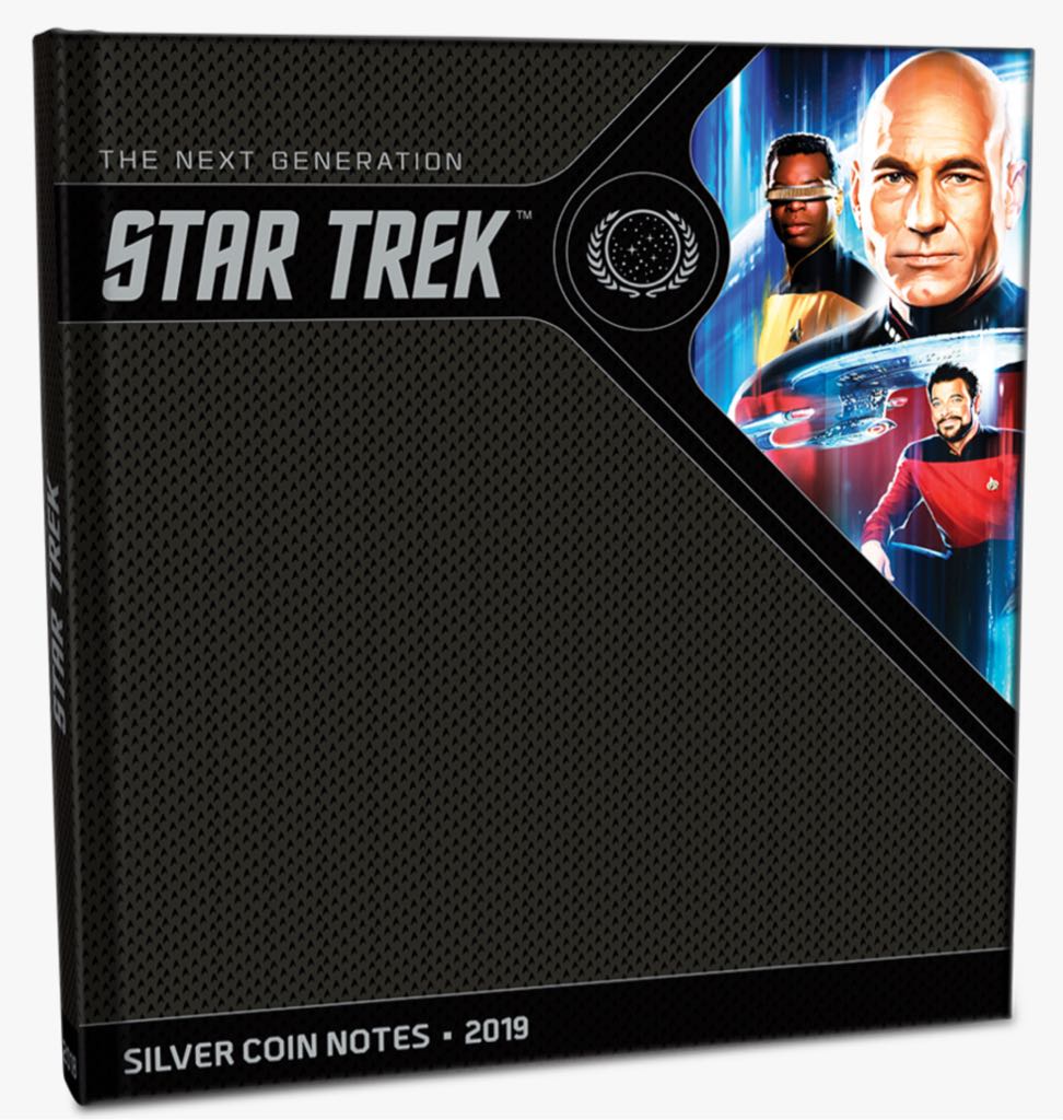 Star Trek: The Next Generation - Geordi La Forge 5g Pure Silver Coin Note  coin collectible - Main Image 2
