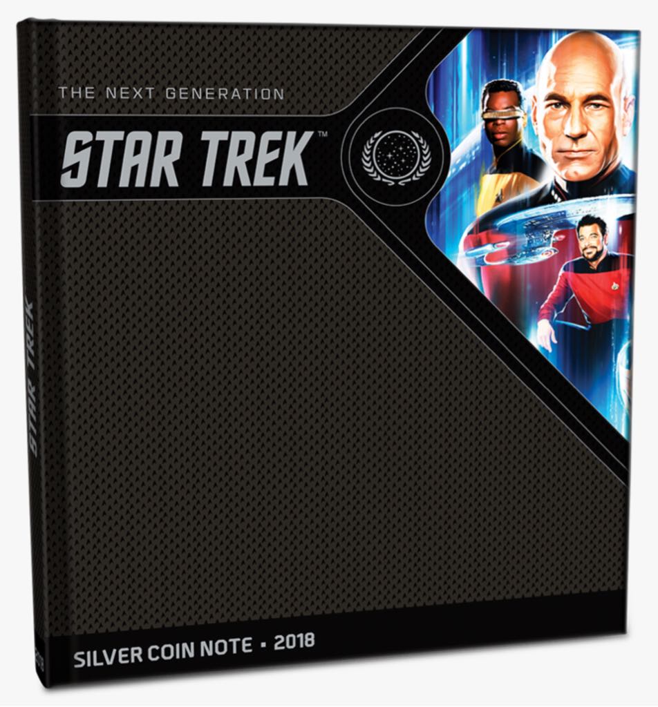 Star Trek: The Next Generation - The ”Measure of a Man” - 5g Silver Coin Note  coin collectible - Main Image 2