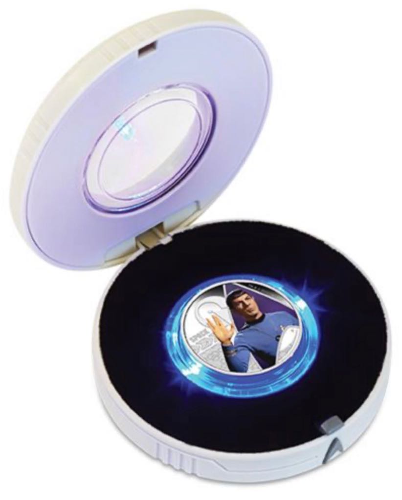 Star Trek: The Original Series — Spock 2015 1oz Silver Proof Coin  coin collectible - Main Image 2