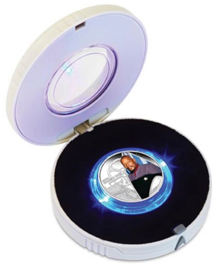 Star Trek: Deep Space Nine – Captain Benjamin Sisko 2015 1oz Silver Proof Coin  coin collectible - Main Image 2