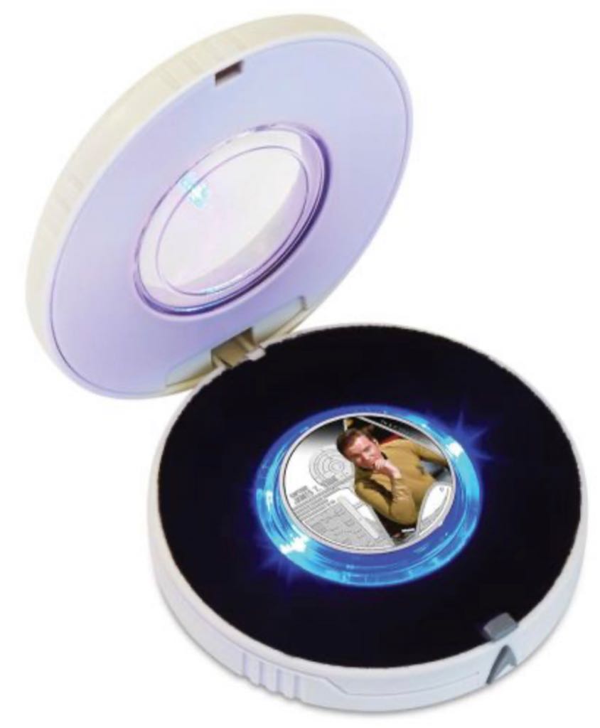 Star Trek: The Original Series Captain James T. Kirk 2015 1oz Silver Proof Coin  coin collectible - Main Image 2