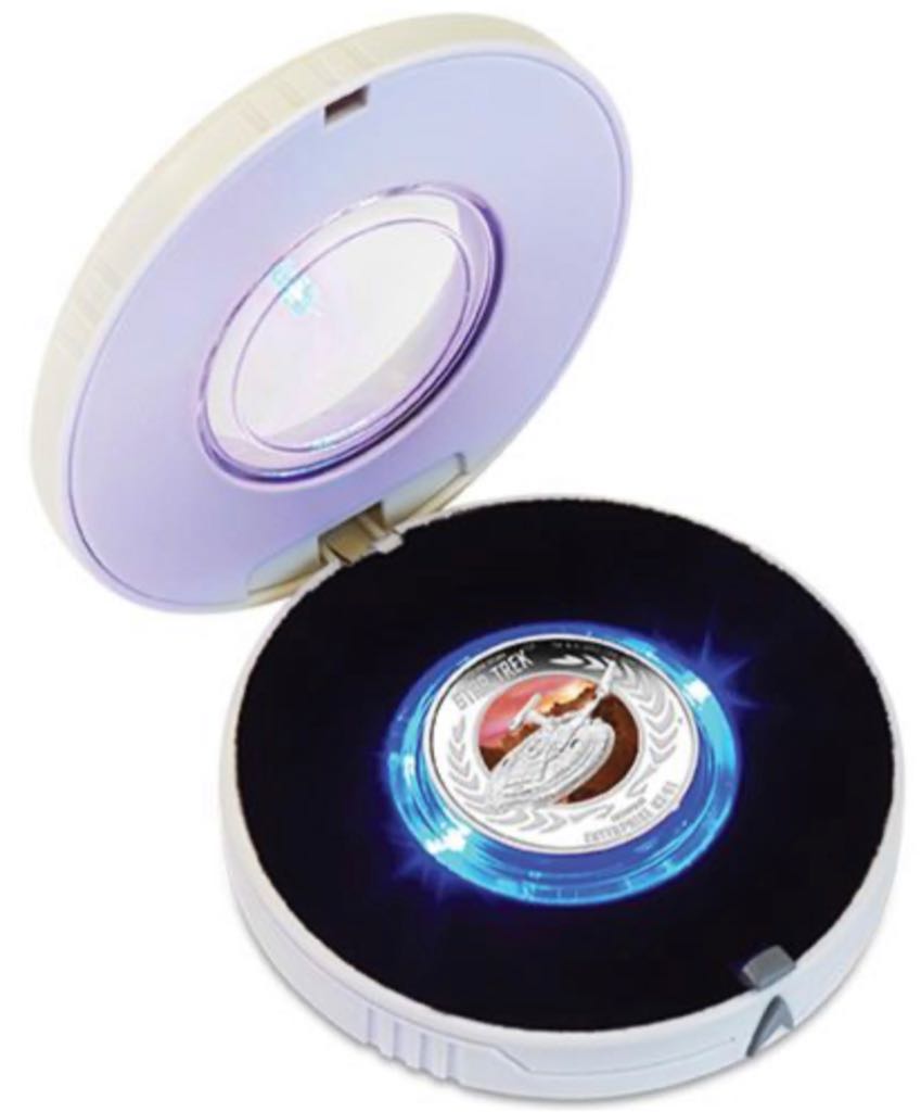 Star Trek: Enterprise - Enterprise NX-01 2015 1oz Silver Proof Coin  coin collectible - Main Image 2