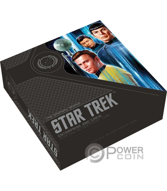 Star Trek: The Original Series - Enterprise And Crew  coin collectible - Main Image 2