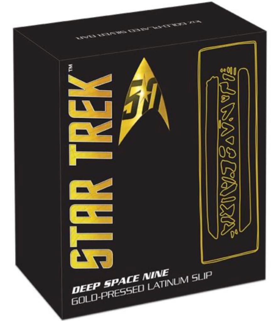 Star Trek: Deep Space Nine – 2016 Gold-Pressed Latinum Slip  coin collectible - Main Image 2