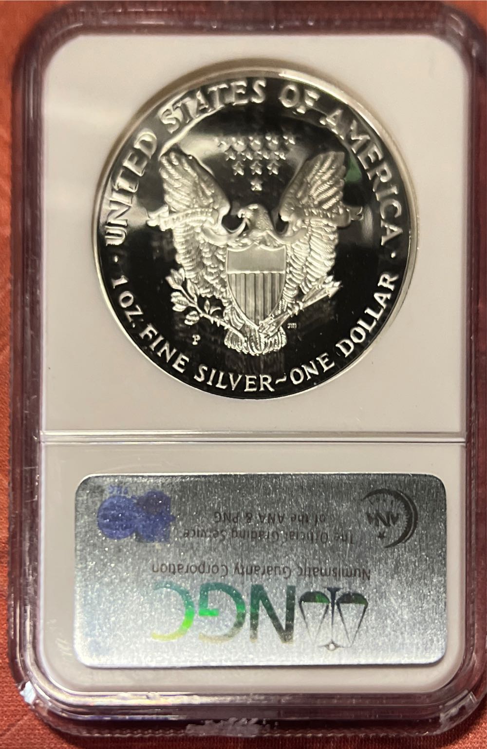 American Eagle - 1998 P Poof  coin collectible - Main Image 2